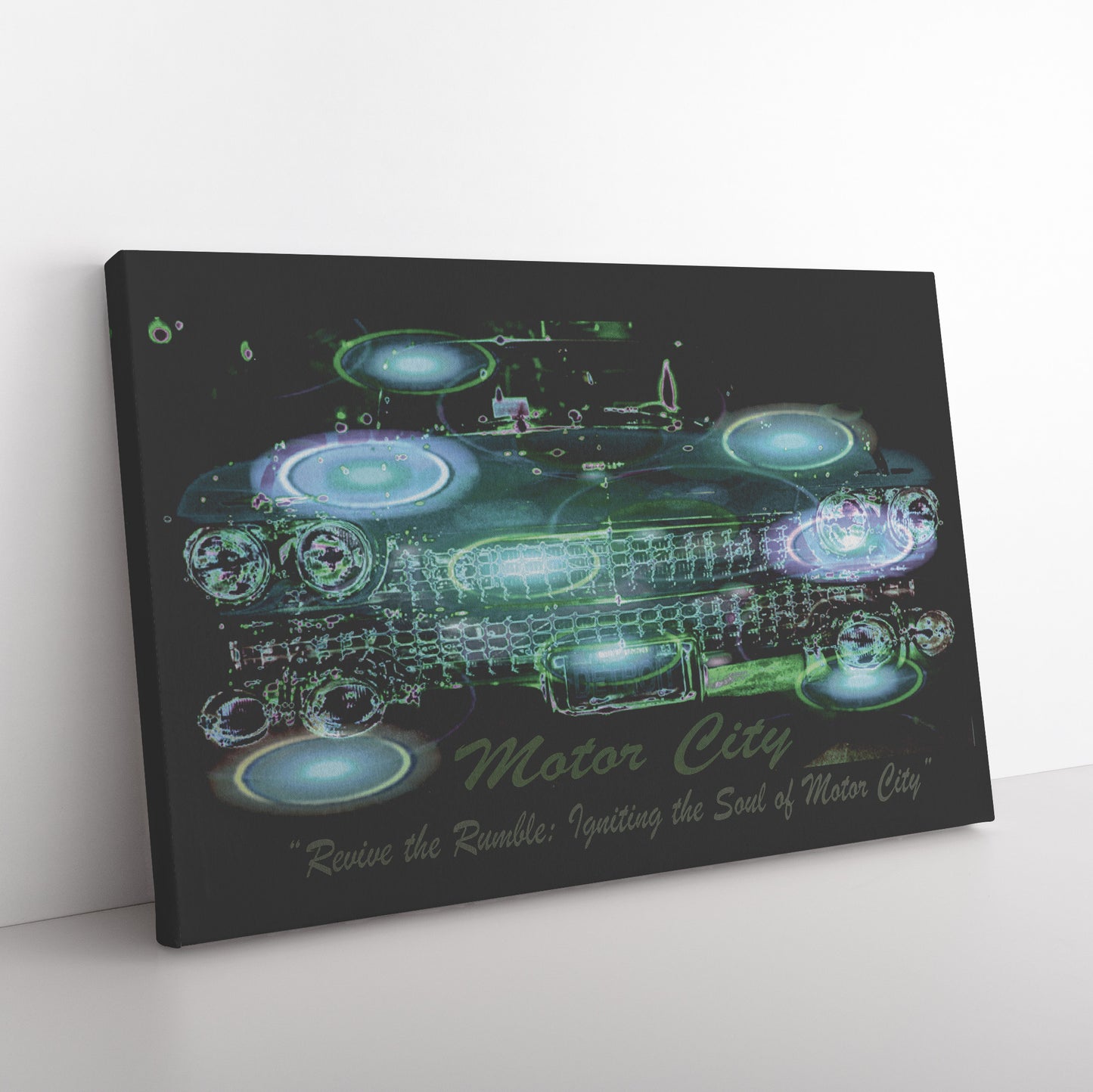 Motor City - Chevy Canvas print