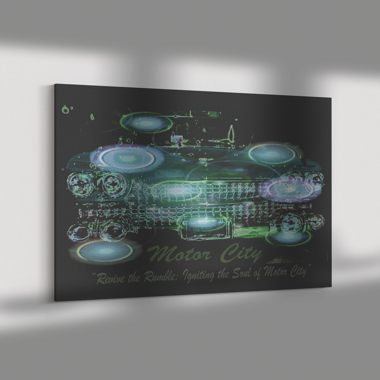 Motor City - Chevy Canvas print