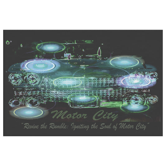 Motor City - Chevy Canvas print